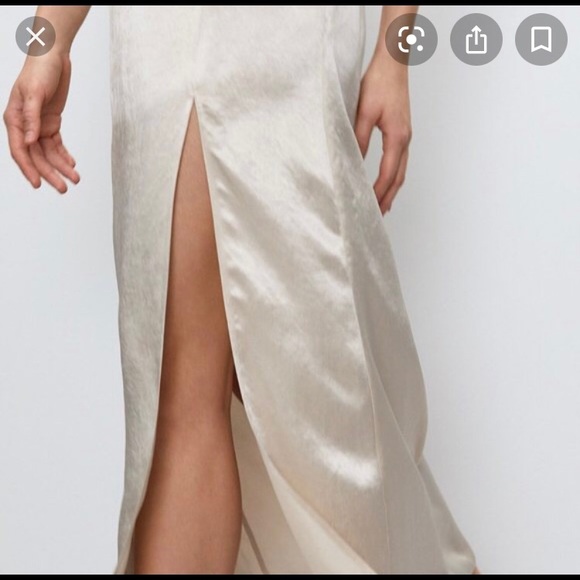 NWT Aritzia Babaton Aldus Skirt in Denude - Picture 6 of 7